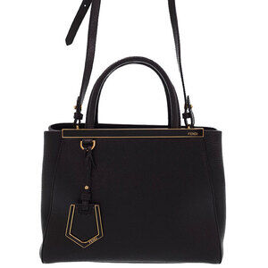 Fendi Toujours Leather Calfskin 2way Shoulder Bag